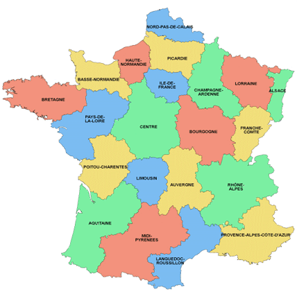 Carte de France